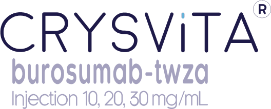 CRYSVITA® (burosumab-twza) logo